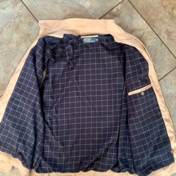 Polo by Ralph Lauren Tan Windbreaker Jacket - Picture 4 of 7